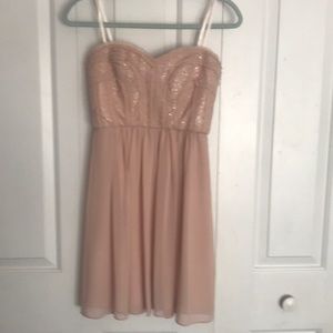 rose gold dress